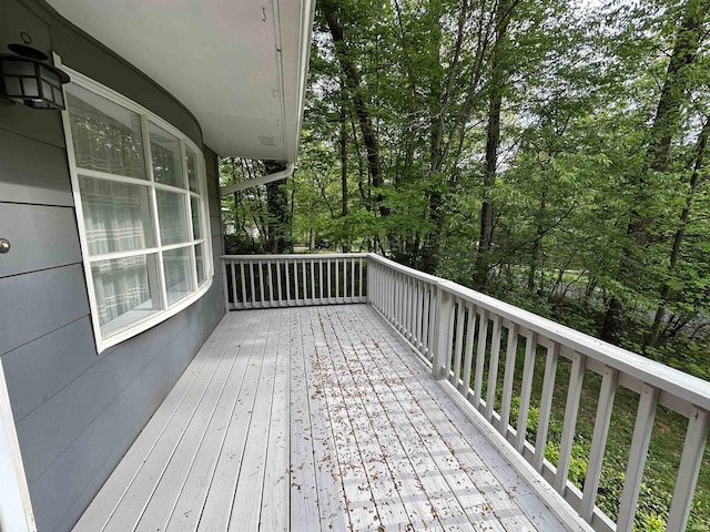 view of deck