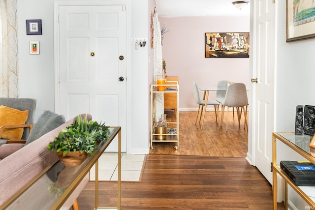 1005 E Buckingham Dr, Bloomington, IN 47401 - corridor featuring wood finished floors