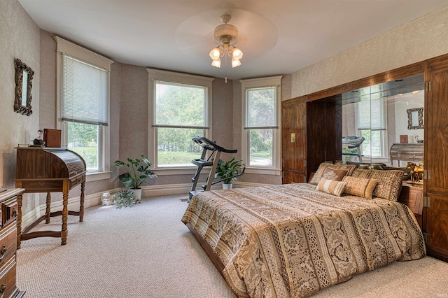 832 N Two Story Rd, Boonville, IN 47601 - bedroom with carpet floors and baseboards