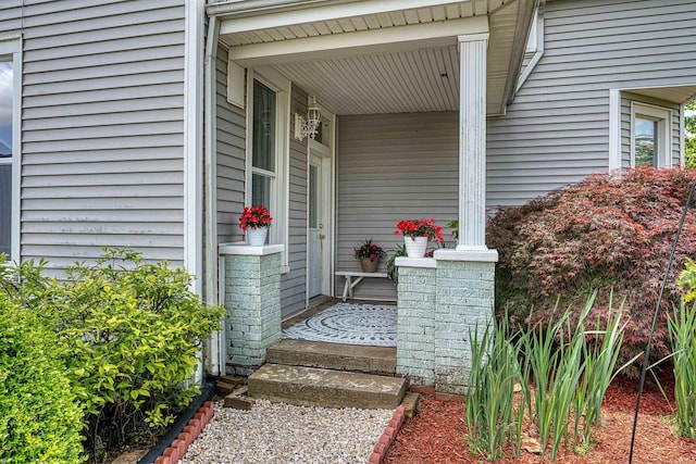832 N Two Story Rd, Boonville, IN 47601 - property entrance featuring a porch