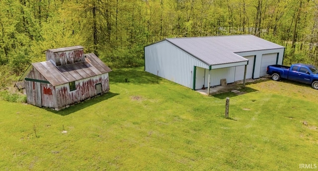 7325 E State Road 218, Lafontaine, IN 46940 - view from above of property featuring a forest
