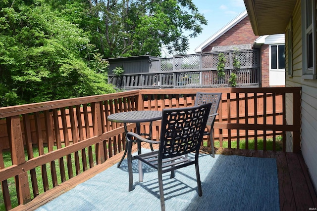 view of deck