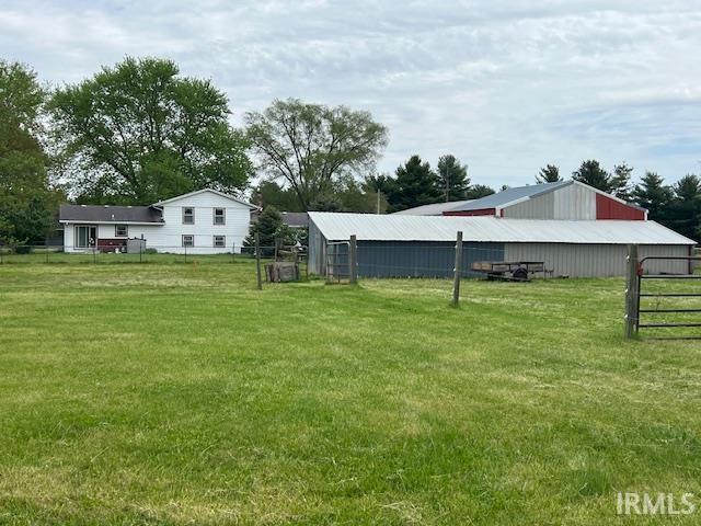 3800 S 175 W, Lafayette, IN 47909 - view of yard featuring an outbuilding and an outdoor structure