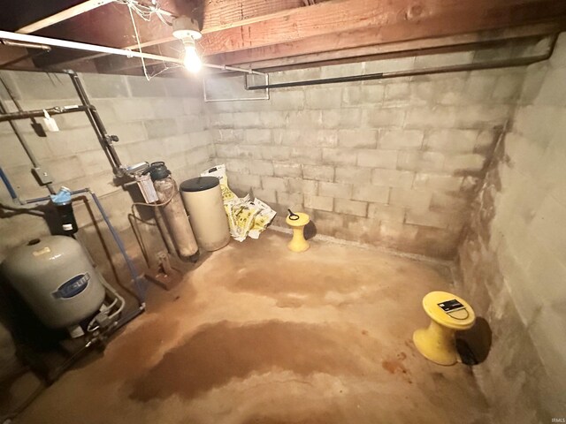 52 S 950 E, Greentown, IN 46936 - view of unfinished basement