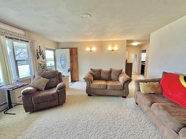 52 S 950 E, Greentown, IN 46936 - living room with carpet floors
