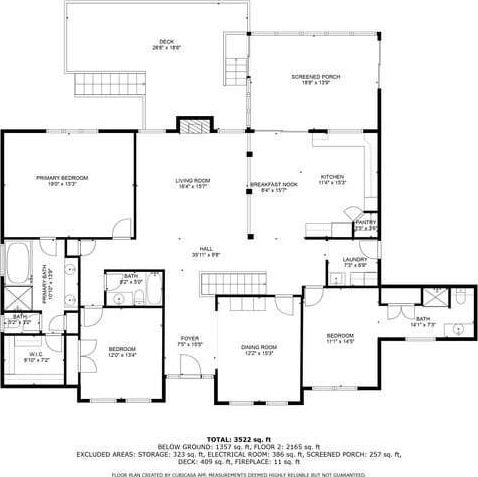 floor plan / room layout
