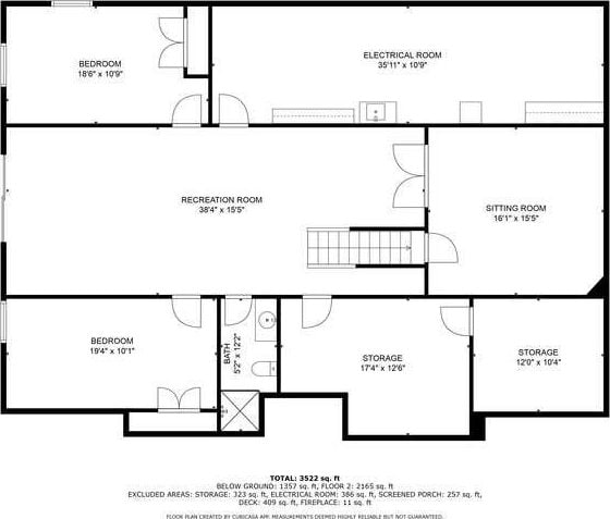 floor plan / room layout