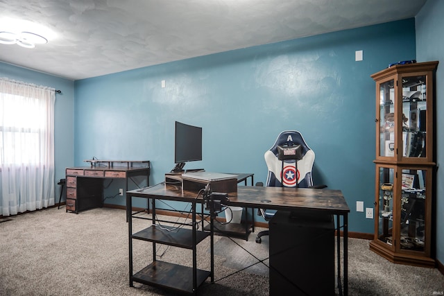 3029 Carroll Rd, Fort Wayne, IN 46818 - office featuring carpet floors and baseboards