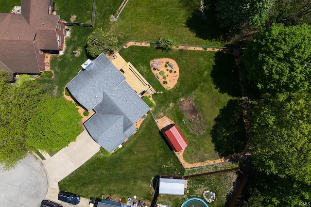 aerial overview of property's location