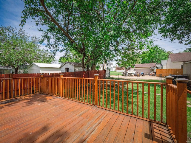 view of deck
