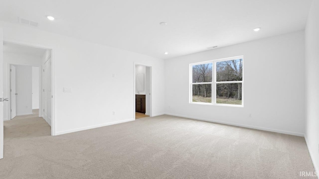 8180 Carlie Ct, Fort Wayne, IN 46818 - unfurnished room with light colored carpet and recessed lighting