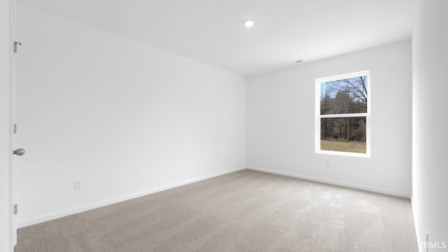 8180 Carlie Ct, Fort Wayne, IN 46818 - carpeted spare room with baseboards and recessed lighting