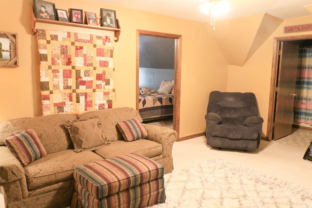1008 E Walnut St, Petersburg, IN 47567 - living area featuring carpet floors