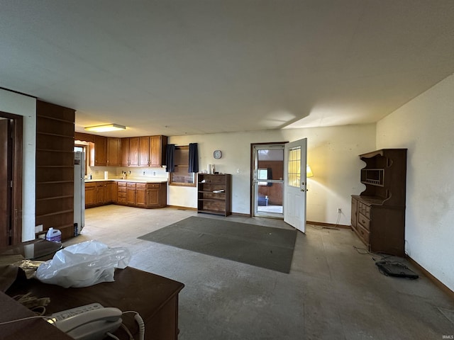 15850-2 Witt Rd, Shoals, IN 47581 - living room with baseboards