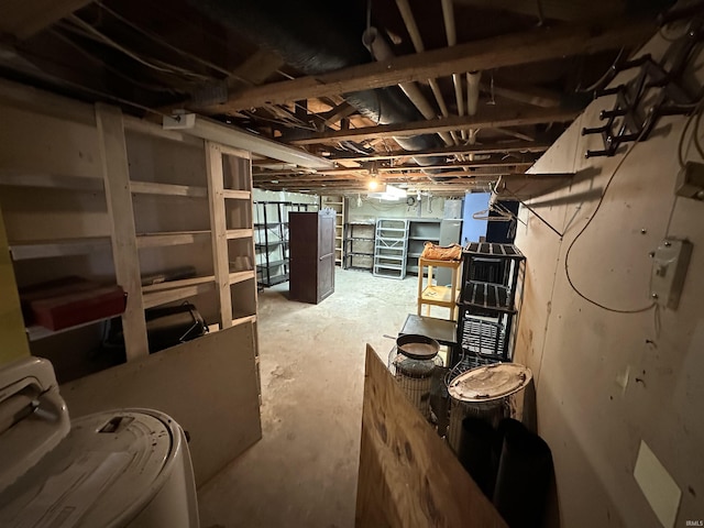 15850-2 Witt Rd, Shoals, IN 47581 - view of unfinished below grade area