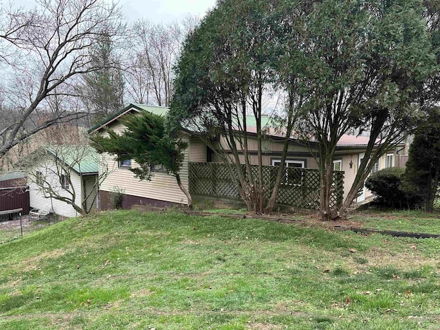 15850-2 Witt Rd, Shoals, IN 47581 - view of green lawn