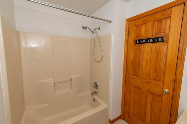 full bath with  shower combination