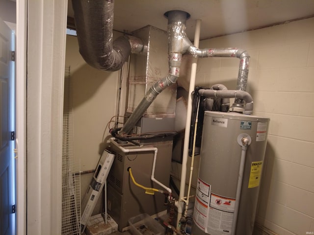 4702 N 37th Hwy, Bedford, IN 47421 - utilities featuring gas water heater