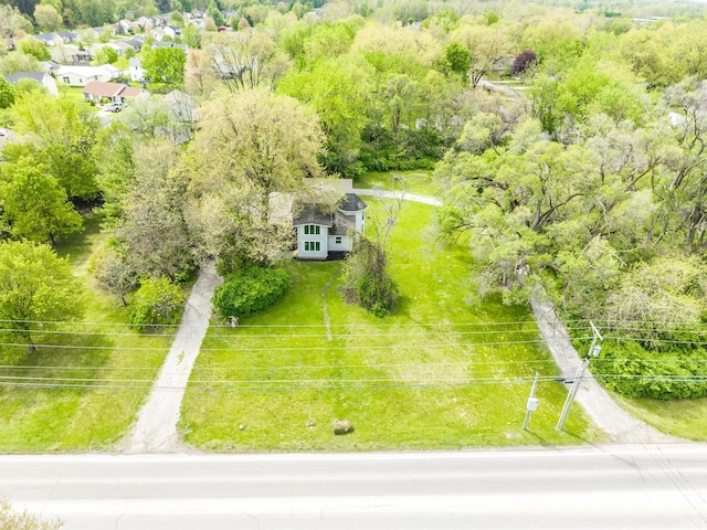 view of subject property