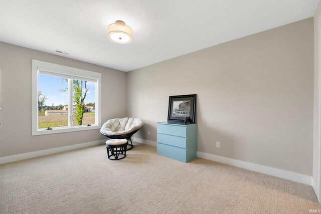 874 Cascata Trl, Huntertown, IN 46748 - living area featuring carpet floors and baseboards