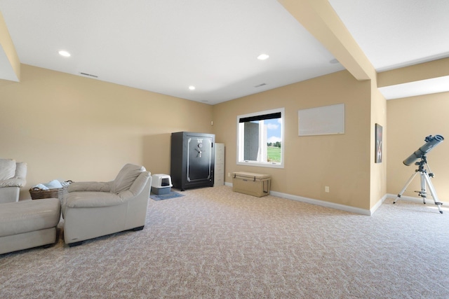 3090 Kellygreen Dr, Angola, IN 46703 - carpeted living room with recessed lighting and baseboards
