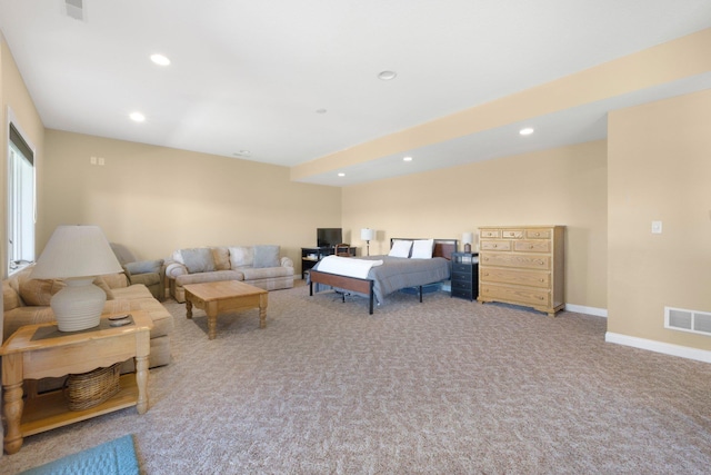 3090 Kellygreen Dr, Angola, IN 46703 - carpeted living area with recessed lighting and baseboards