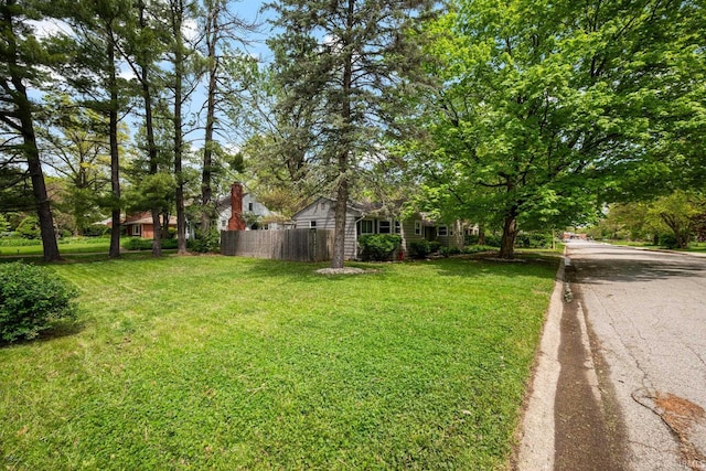 view of yard