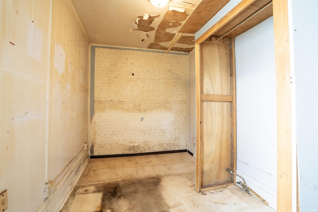 view of storage area