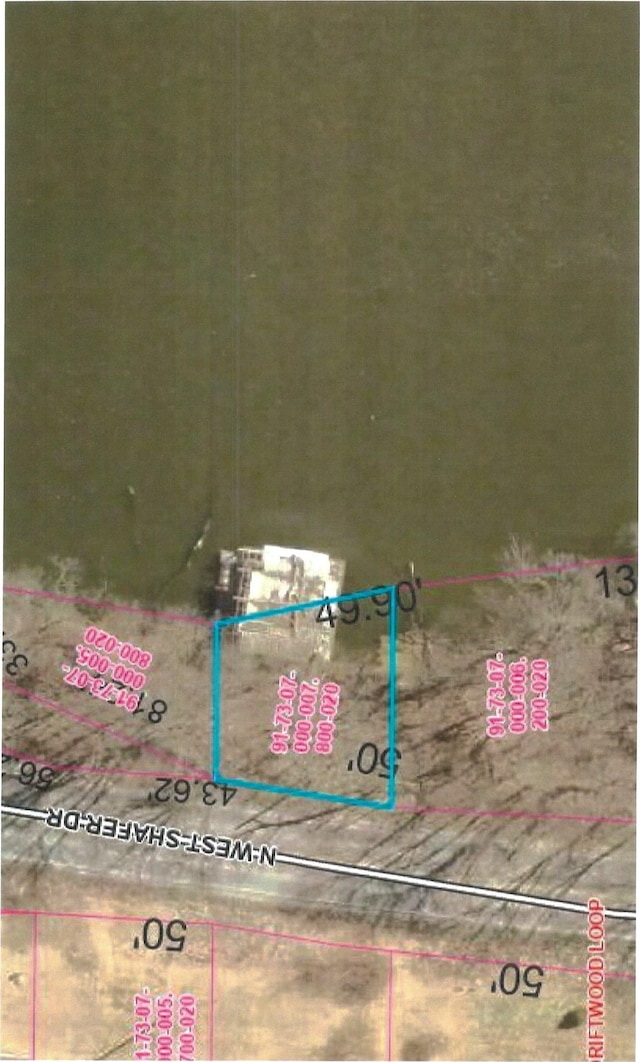 3927 E Driftwood Loop, Monticello, IN 47960 - aerial map of property and surrounding area