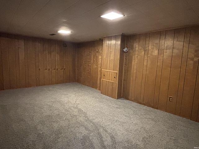 919 Kensington Blvd, Fort Wayne, IN 46805 - finished below grade area with carpet floors and wooden walls