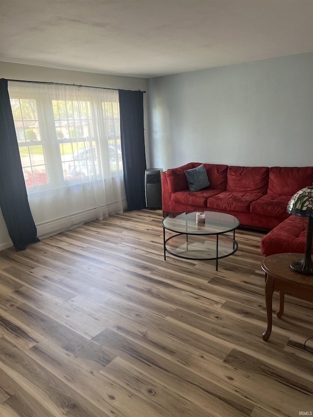 6701 Bellefield Dr, Fort Wayne, IN 46835 - living area with wood finished floors
