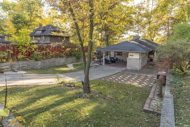 view of yard