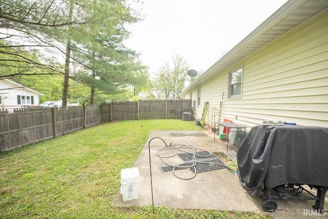 1831/1833 S Maxwell St, Bloomington, IN 47401 - view of yard featuring central AC and a patio