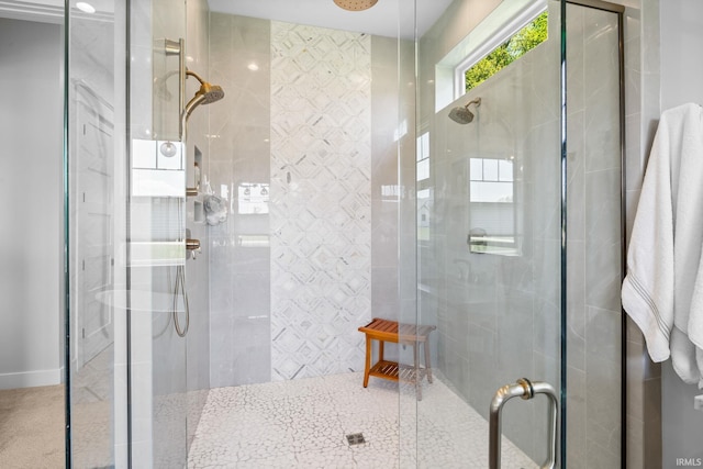 8086 Shepardson Creek Dr, Lafayette, IN 47905 - full bathroom with a tile shower