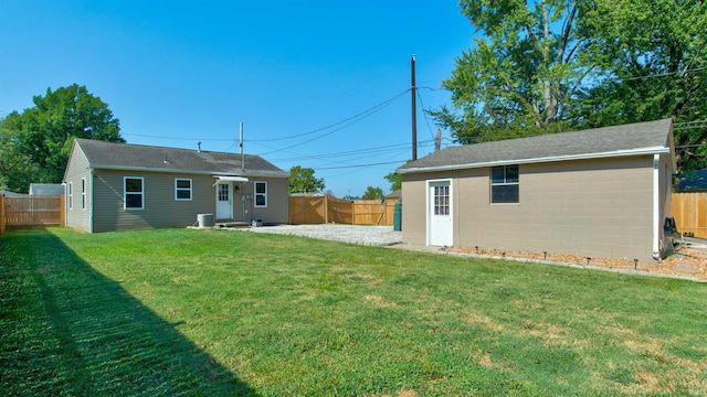 208 S Ohio St, Chandler, IN 47610 - back of property featuring an outdoor structure