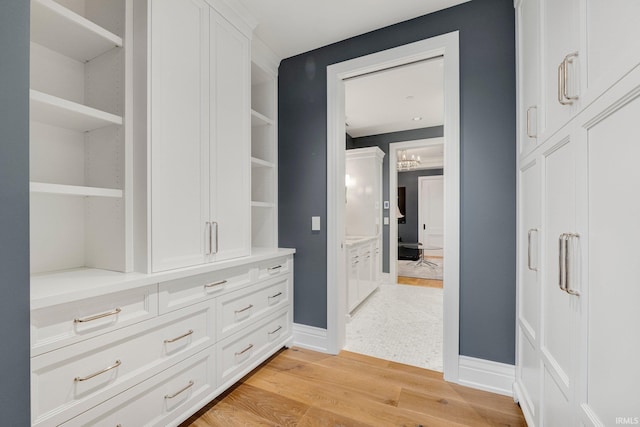 202 W Berry St Unit 810, Fort Wayne, IN 46802 - spacious closet with light wood-style flooring