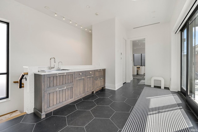 202 W Berry St Unit 810, Fort Wayne, IN 46802 - full bathroom with vanity and baseboards