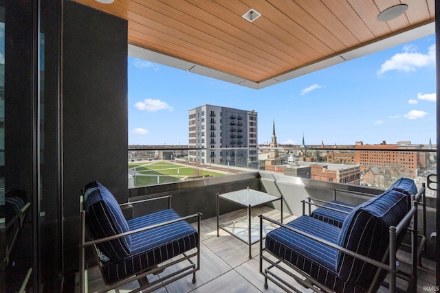 202 W Berry St Unit 810, Fort Wayne, IN 46802 - balcony with a view of city