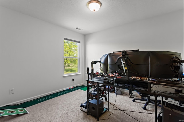 384 Ariel Dr, Kokomo, IN 46901 - carpeted office with baseboards