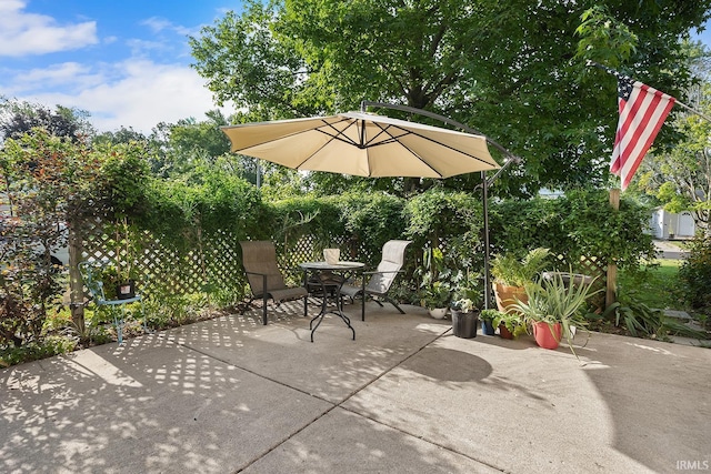 view of patio / terrace