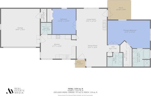 3821 Emerald Bay St, Mishawaka, IN 46545 - room layout