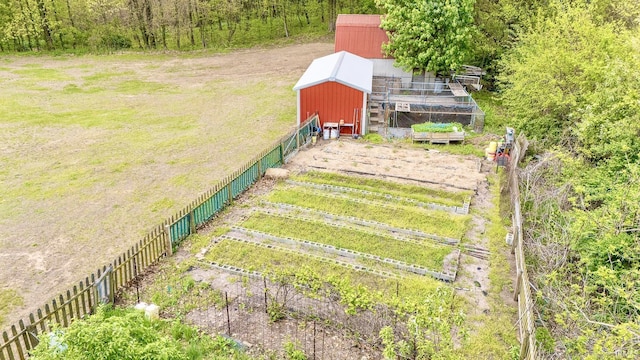 aerial view of property and surrounding area