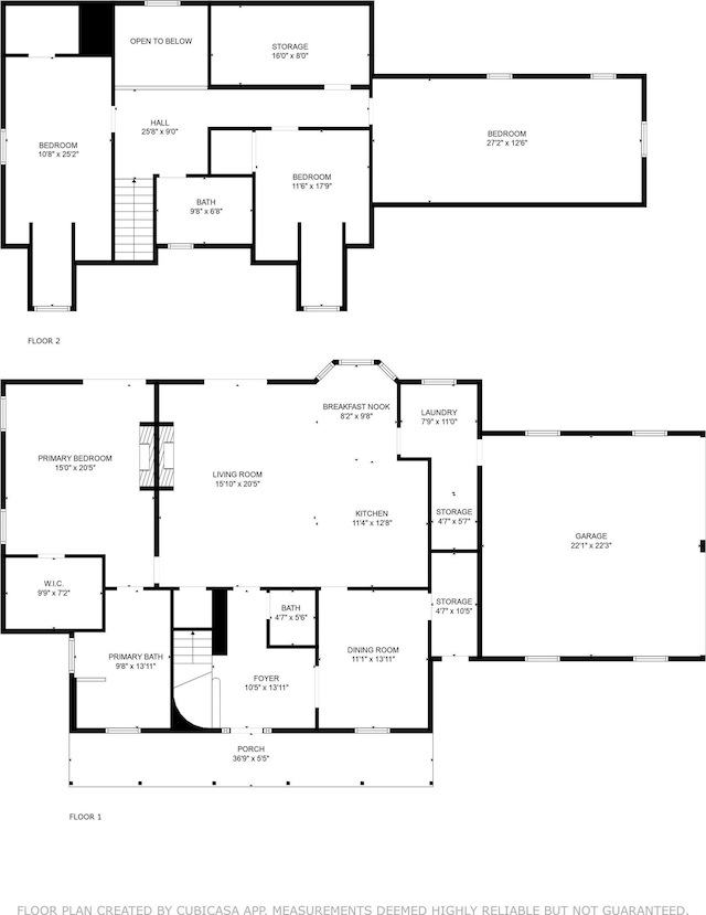 floor plan / room layout