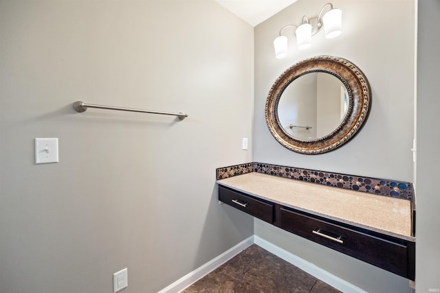 bathroom with baseboards