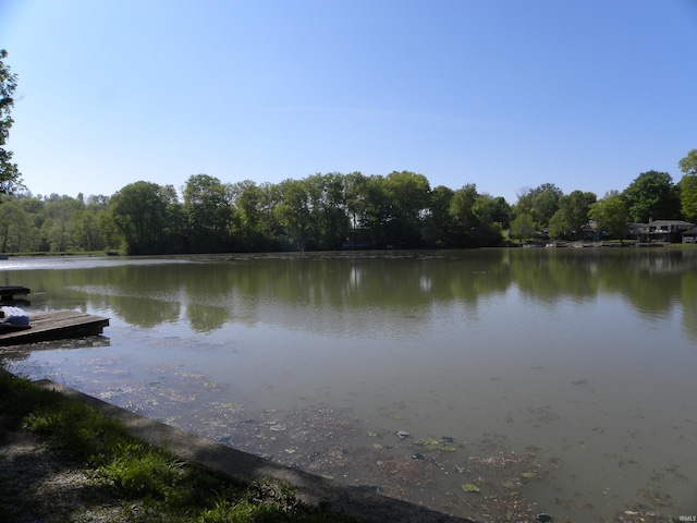 5161 Orange Grove Rd, Gosport, IN 47433 - water view featuring a heavily wooded area