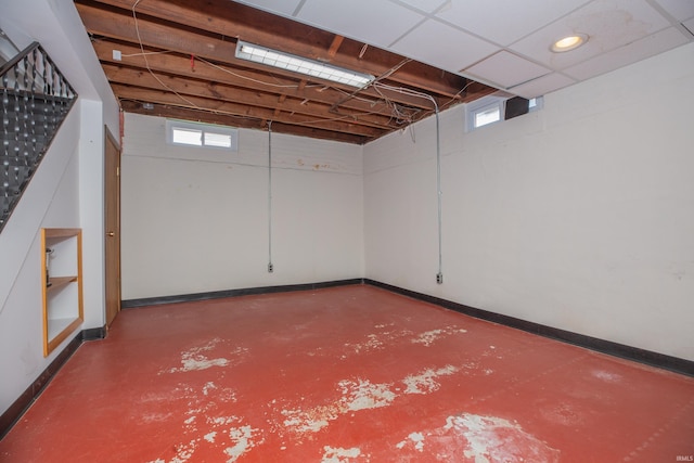 927 S Lombard Ave, Evansville, IN 47714 - basement featuring baseboards