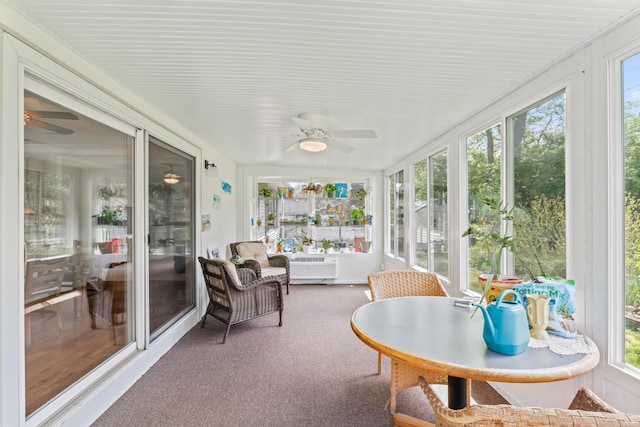 625 Cumberland Ave, West Lafayette, IN 47906 - sunroom / solarium with ceiling fan