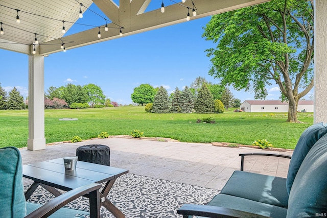 7828 E Cherokee Rd, Syracuse, IN 46567 - view of patio featuring outdoor dining space