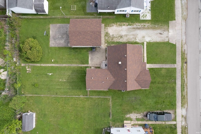 drone / aerial view