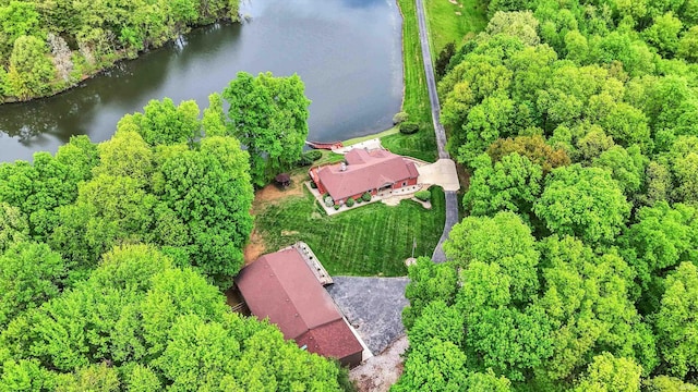 5571 Poff Rd, Martinsville, IN 46151 - drone / aerial view of a nearby body of water